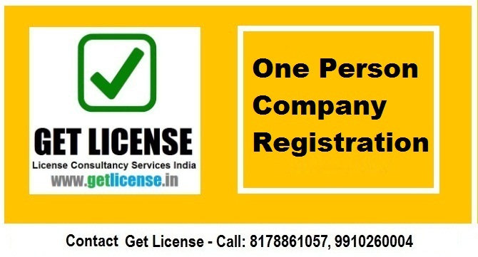 One Person Company Registration